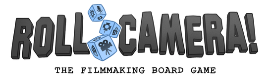 Roll Camera! The Filmmaking Board Game Logo